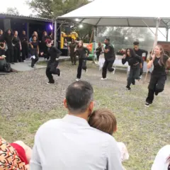 Grupo de danças do Brown Movie Studio abriu a parte de apresentações do Festival